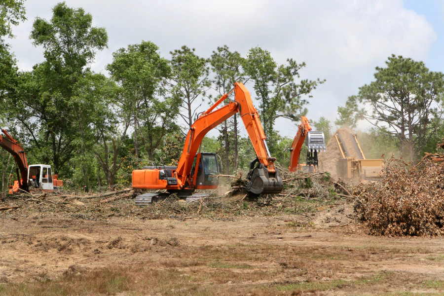 excavation and land clearing robinson IL